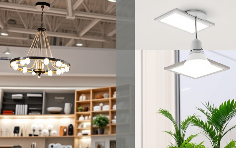 Lustră LED versus alte corpuri centrale: comparație pe criterii practice